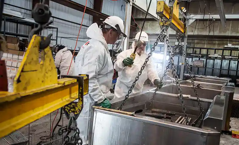 ultrasonic dip cleaning line