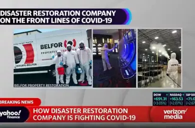 BELFOR CEO Sheldon Yellen Discuss BELFOR Cleaning Coronavirus on Yahoo Finance