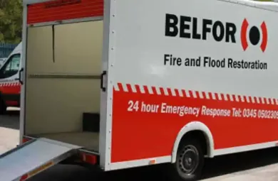 BELFOR UK truck fleet