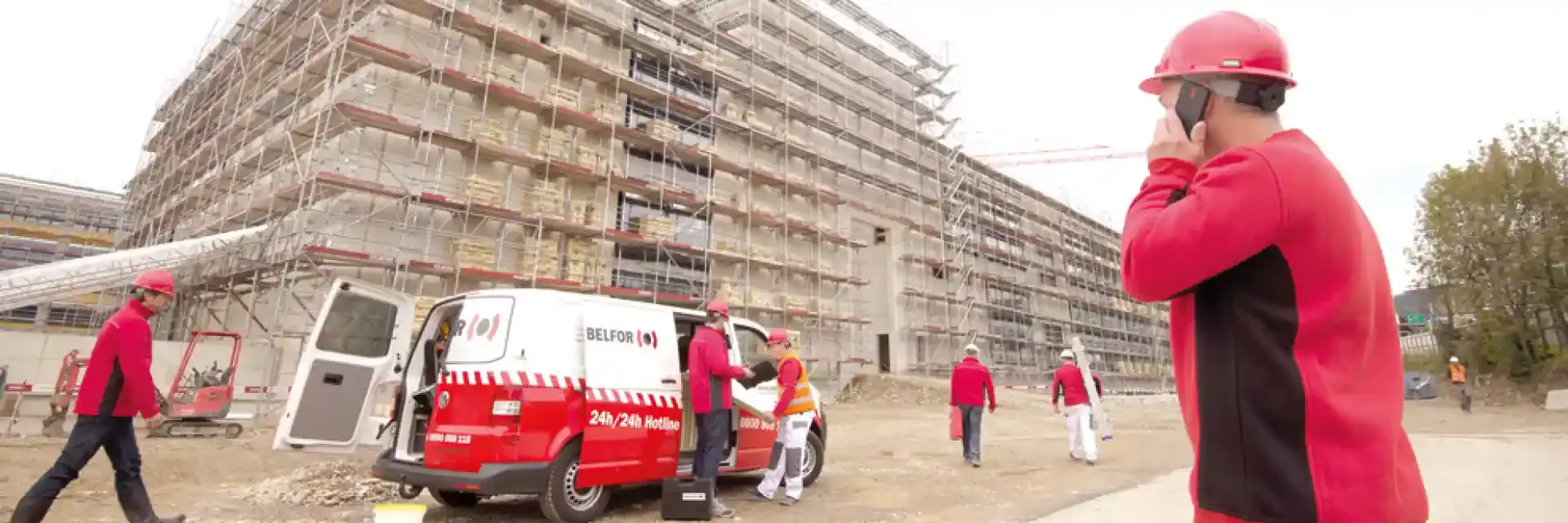 BELFOR on site