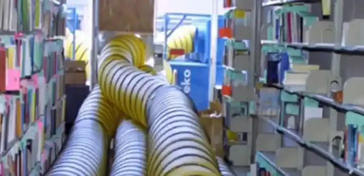 library dehumidification