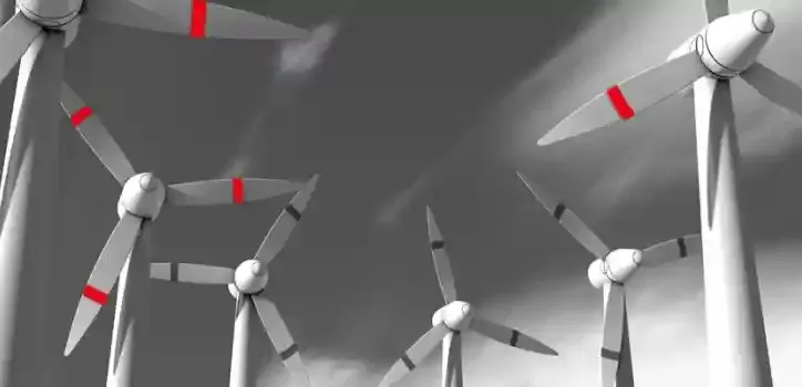 wind turbines